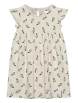 Geggamoja - Bamboo Flounce Dress Pears - L&uuml;hikeste varrukatega vabaajakleidid - 98/104