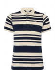 Gant Kids - Shield Stripe Texture Ss Polo Shirt - L&uuml;hikeste varrukatega polos&auml;rgid - 176