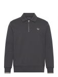 Fred Perry - Half Zip Collared Sweatshirt - Dressipluusid - M