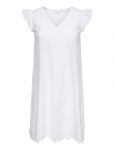 ONLY Carmakoma - Cartulum Emb S/S Dress Wvn - L&uuml;hikesed kleidid - 48