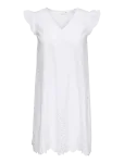 ONLY Carmakoma - Cartulum Emb S/S Dress Wvn - L&uuml;hikesed kleidid - 48
