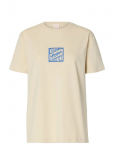 Selected - Slfrelaxed Brook Ss Hotel Amour Tee - L&uuml;hikeste varrukatega - L