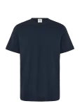 Calvin Klein - Ss Linen Blend Crewnk Tee - L&uuml;hikeste varrukatega - M
