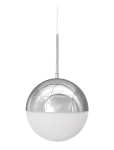 Dyberg Larsen - Nova D25 Opal/ Krom Pendel - Rippvalgustid - ONE SIZE