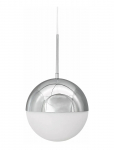 Dyberg Larsen - Nova D25 Opal/ Krom Pendel - Rippvalgustid - ONE SIZE