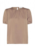 Rosemunde - Rhjasmine Silk Blend Ss Blouse - L&uuml;hikeste varrukatega - 44
