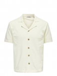 ONLY & SONS - Onsjam Life Reg Ss Shirt Knit - L&uuml;hikeste varrukatega kootud polos&auml;rgid - XS