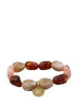 Bud To Rose - Prisma Resin Bracelet Pink - P&auml;rlitega k&auml;ev&otilde;rud - ONE SIZE