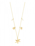 Pilgrim - Prism Necklace Gold-Plated - &Otilde;rnad kaelakeed - ONE SIZE