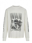 HAN Kj&oslash;benhavn - Ivan Monochrome Tee Ls - Pikkade varrukatega - L