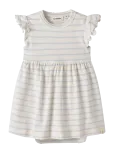 Lil'Atelier - Nbfgeo Ber Capsl Loose Body Dress Lil - L&uuml;hikeste varrukatega - 86