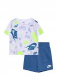Nike - Nkn N Nsw Aop Lt Wt Ft Short S - Komplektid l&uuml;hikeste varrukatega T-s&auml;rgiga - 92