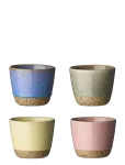 Aida - Raw Colour Mug Without Handle 4-Pack - Kohvitassid - 20 CL