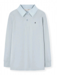 THE ANIMALS OBSERVATORY - Eel Kid Polo Shirt Deep Blue - Pikkade varrukatega polos&auml;rgid - 98