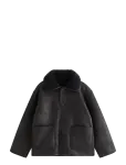 Lindex - Reversible Jacket - Nahk - S