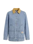 Calvin Klein Jeans - Contrast Collar Chore Coat Tinte - L&uuml;hikesed teksap&uuml;ksid - M