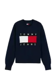 Tommy Jeans - Tjw Flag Sweater Ext - Džemprid - XS