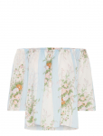 Stella Nova - Loose Blouse With Drop Shoulders - L&uuml;hikeste varrukatega - 38