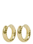 SN&Ouml; Of Sweden - Union Chunky Hammered Ear 15Mm Plain G - Onesize - R&otilde;ngad - ONE SIZE