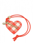 Ganni - Bou Heart Mirror Charm - V&otilde;tmehoidjad ja kotiripatsid - ONE SIZE