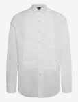 Polo Ralph Lauren - Classic Fit Poplin Tuxedo Shirt - Smokingus&auml;rgid - 40