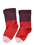 FUB - 2-Pack Contrast Rib Socks - Sokid - 22/24
