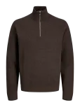 Jack & Jones - Jprblamilano Stitch Knit Half Zip Sn - Poolpika lukuga džemprid - XL