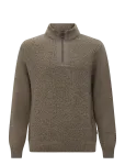 Barbour - Barbour Danforth Textured Half Zip - Half Zip Pullover - S