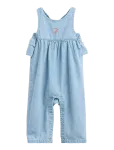 GAP - Baby Embroidered Denim Ruffle One-Piece - Kombinesoonid - 56/62