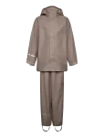 CeLaVi - Basic Rainwear Set -Solid Pu - Vihmariiete komplektid - 80