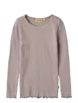 Wheat - Rib T-Shirt L/S Reese - Pikkade varrukatega T-s&auml;rgid - 104
