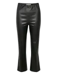 Soaked - Slkaylee Pu Kickflare Pants - Nahksed retuusid-p&uuml;ksid - L