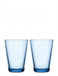 Iittala - Kartio Tumbler 40Cl Aqua 2Pcs - Joogiklaasid - 40 CL
