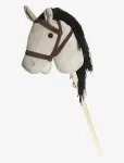 Teddykompaniet - Hobby Horse, Grey, With Reins - Kiikuvad m&auml;nguasjad - ONE SIZE