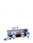 Barbo Toys - My Little Toy Box - Police - Int - Puidust kujud - ONE SIZE
