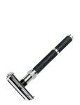 Parker - Parker 96R - Black & Chrome Handle Butterfly Open Safety Raz - Pardlid - ONE SIZE