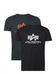 Alpha Industries - Basic T-Shirt Bl 2 Pack - L&uuml;hikeste varrukatega - XXL