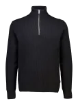 Lindbergh - Half Zip Rib Knit - Poolpika lukuga džemprid - L