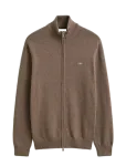 Gant - Cotton Knit Zip Cardigan - Lukuga džemprid - M