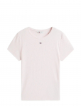 Tommy Jeans - Tjw Slim Essential Rib Ss Ext - L&uuml;hikeste varrukatega - XL