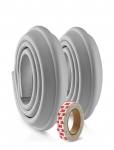 Reer - Edge Protector Soft, Grey - Beebi turvalisus - ONE SIZE