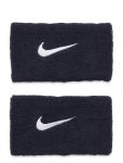 NIKE Equipment - Nike Swoosh Doublewide Wristbands 2 Pk - Sweat Wristbands - ONE SIZE