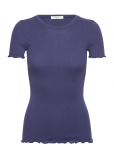 Rosemunde - Rwbernadine Organic Ss O-Neck T-Sh - L&uuml;hikeste varrukatega - XS