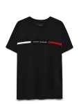 Tommy Hilfiger - Hilfiger Chest Insert Tee - L&uuml;hikeste varrukatega - L