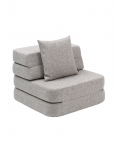By KlipKlap - Kk 3 Fold Sofa Single - Multi Grey W. Grey - Diivanid - ONE SIZE