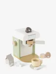 Dantoy - Coffee Machine Wood Xl In Gift Box 14 Parts - Kohvi- ja teekomplektid - 15.6X16.5X17.4CM