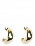 Pieces - Pcbella Small Hoop Plated Fp Noos - R&otilde;ngad - ONE SIZE