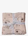 Done By Deer - Swaddle 2-Pack Sea Friends Powder - Musliintekid - 20X 4X 21CM