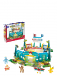 Mega - Pok&eacute;mon Traning Stadium Building Toy Kit, With 5 Action Figures (1101 Pieces) For Kids - M&auml;ngukomplektid - ONE SIZE