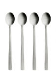 Aida - Raw Cafe Latte Spoon Matte Steel 4 Pcs Giftbox - Tee- ja kohvilusikad - L15.5CM